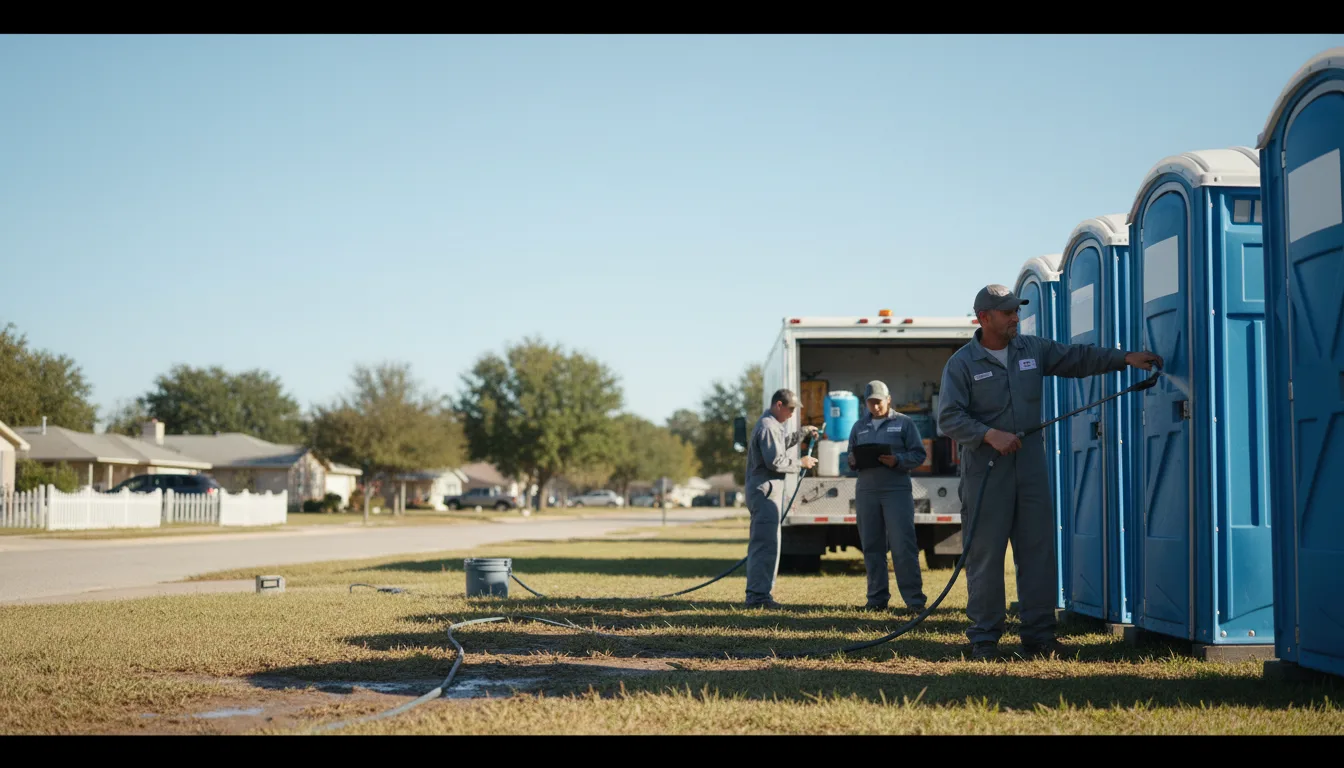 Long-Term Portable Toilet Rental in Lockbourne, OH near me
